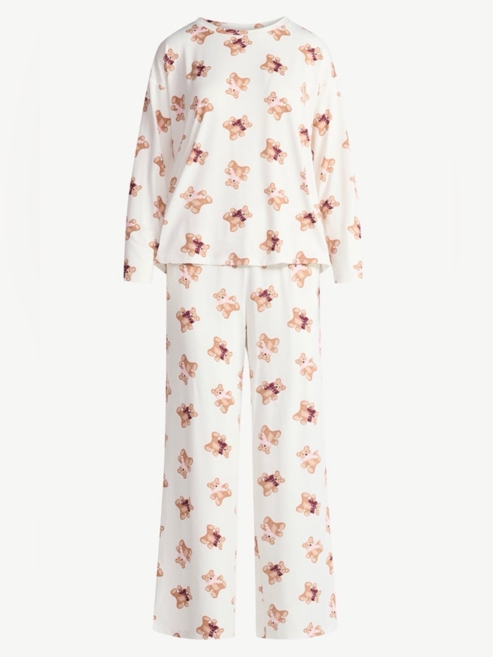 JOYSPUN Teddy Bear Pajama Set